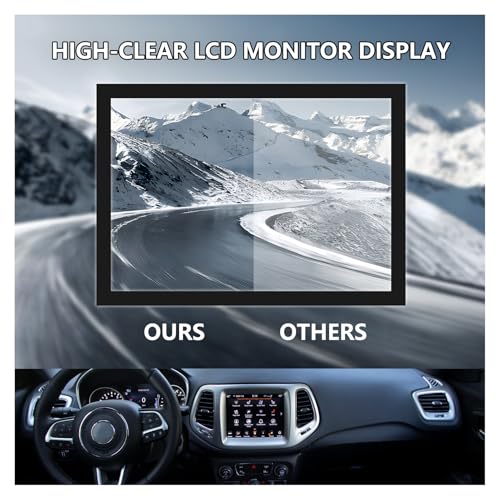 Image of New Replacement 7 inch Uconnect LCD Display with Bracke LCD Monitor Digitizer Radio Navigation Fit for Jeep Compass 2017-2020 TDO-WXGA0700K00033-V2 TDO-WXGA0700K00057-V1 LMB-K00057BL