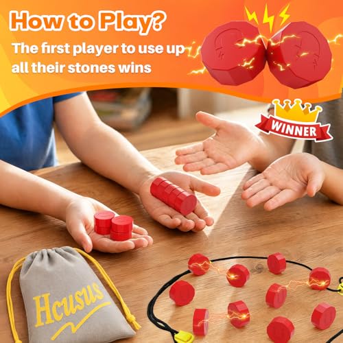 Image of Magnet Game, Magnetic Game Chess Board Games for Kids 8-12, Magnet Game with String for Family Games Night, Fidget Toy for Kids and Adult, 2 Player Game (Magnetic Game with String)