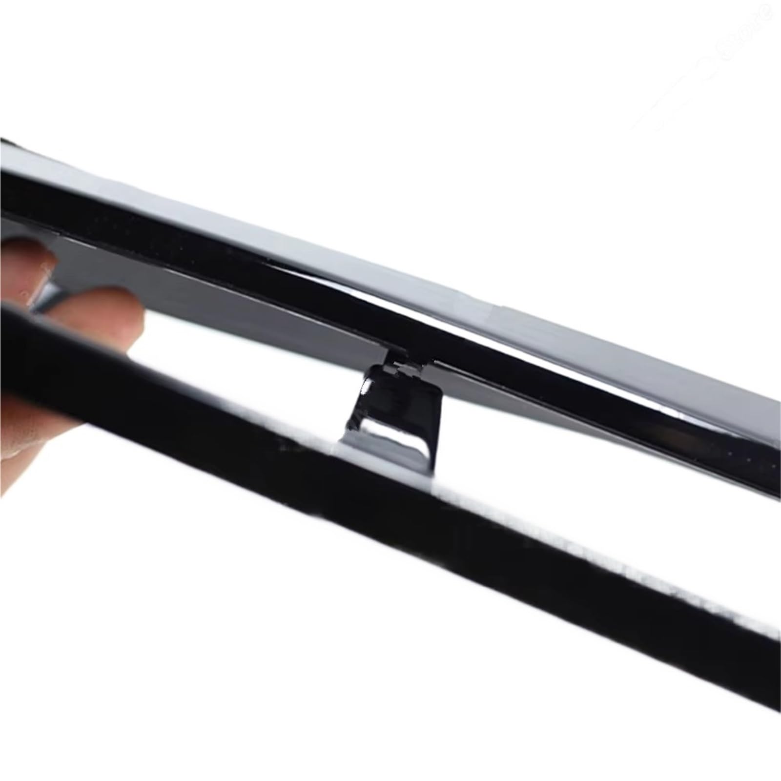 Parachoques Delantero Coche Spoiler Parachoques Delantero Negro Brillante Asiento para Cupra para Leon VZ para TSI Sportstourer VZ 2024 2025 Alerón Difusor Divisor Kit lip