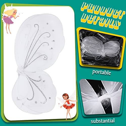 Giegxin 12 Pieces Fairy Wings For Girls Butterfly Wings Bulk For Kids Christmas Theme Birthday Party Favor, 13.8X16.5 Inch (Assorted) #TOP2