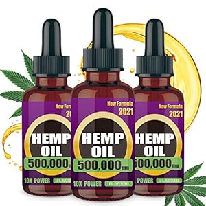 500,000mg 3 Pack Hemp Oil