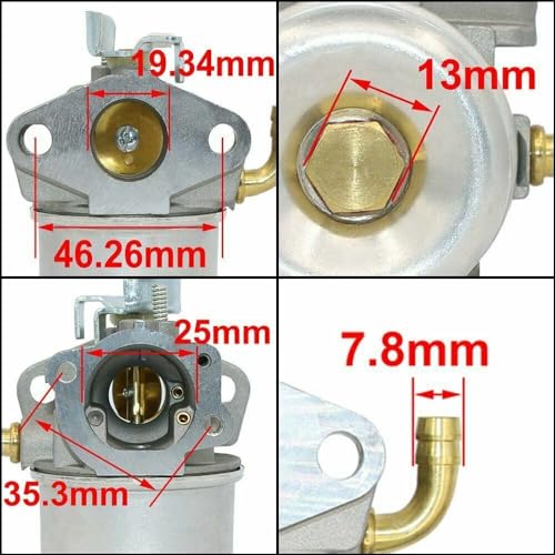 Carburetor For Husqvarna DRT 900 E 960930014 Tiller w/Briggs Stratton 121003