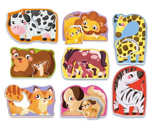 Clementoni Sapientino 3 en 1 Silhouettes et Cartes illustrées Jeu éducatif Montessori Cartes Flash Apprendre à connaître Les Animaux fabriqué en Italie 16460 - vue 4