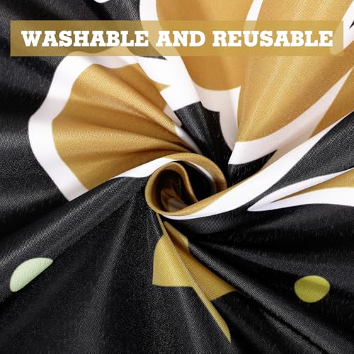 Frienda Large Class of 2026 Graduation Backdrop 6.6 x 7.2 ft Congrats Grad Graduation Party Decoration Photography Background for High School College Party Decor Supplies(Black Gold) by Frienda - Used condition - Image 3