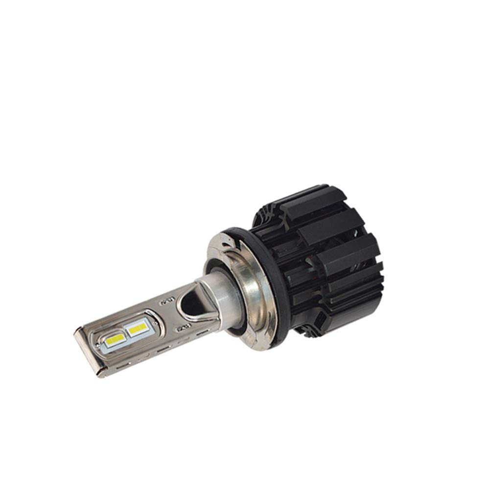 Bombilla H15 LED LED Coche Faros Delanteros Bombillas 13600LM, Reemplazo de la Luz Halógena, Xenon Blanco 6500K 12V, 2 Lámparas