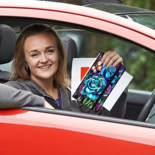 Organizador de coche de piel miniatura 7