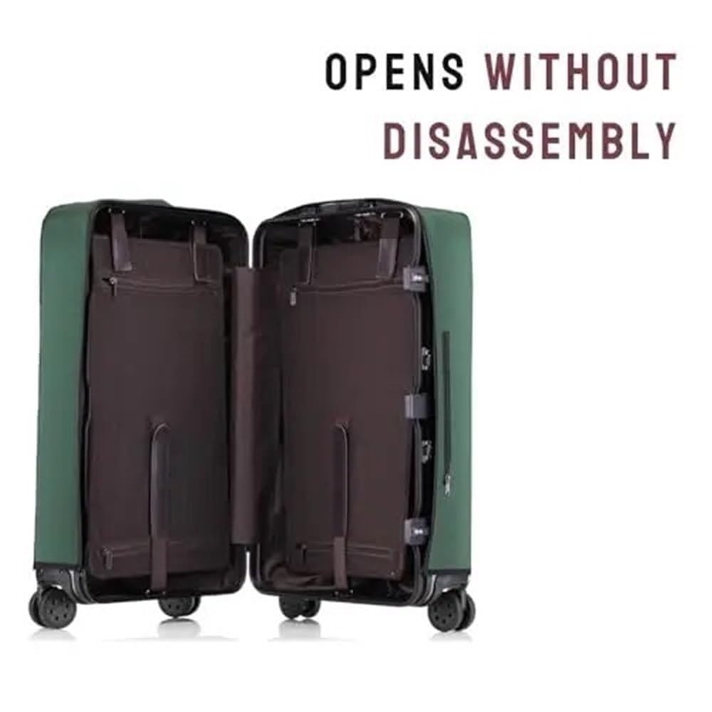 Funda Protectora for Equipaje de 24/26 Pulgadas, Resistente a la abrasión, sin Necesidad de Desmontar, for Maletas de Viaje.(Black,26 Inch)