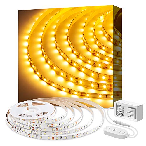 Govee LED Strip Lights Warm White 3000K Dimmable Light Strip with Ultra Bright