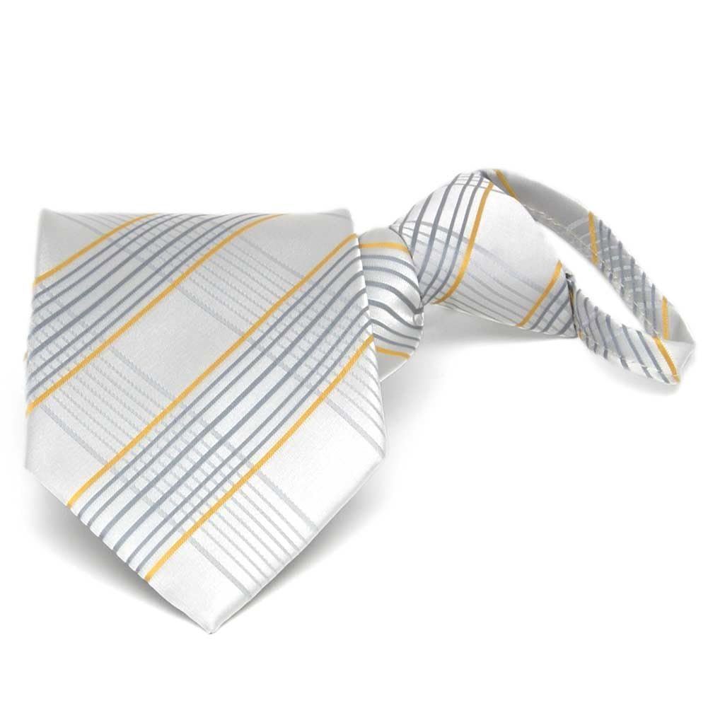 tiemart Pretied Zipper Ties Easy On Zip Up