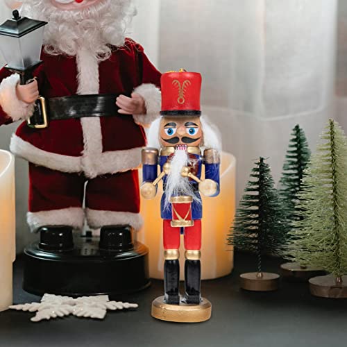 Aboofan 18Pcs Christmas Nutcracker Ornaments Wood Hanging Nutcrackers Miniature Nutcracker Figures Traditional Holiday Nutcrackers For Xmas Christmas Tree Shelf Table Decoration #TOP2