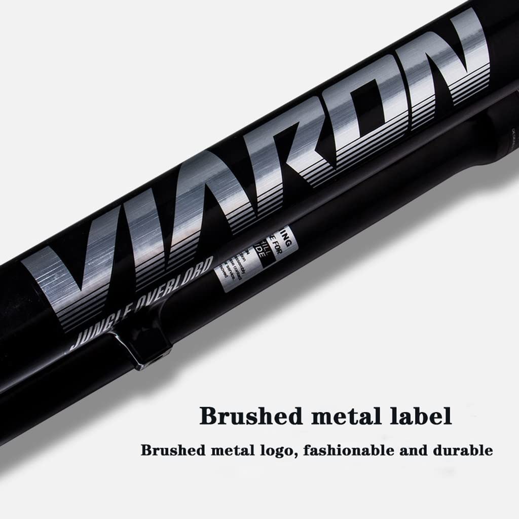 MTB widelec 26/27,5/29" zawieszenie pneumatyczne 1-1/2" stożkowa rura górska 100 mm sprężyna hamulec tarczowy szybkomocujący 9 mm ręczna blokada XC/AM/FR rower przód