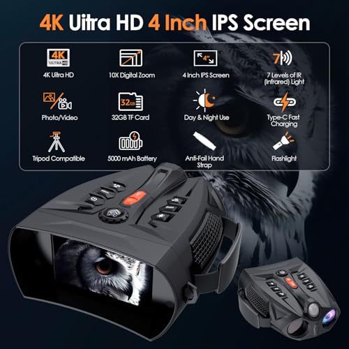 Digital Night Vision Binoculars for Hunting