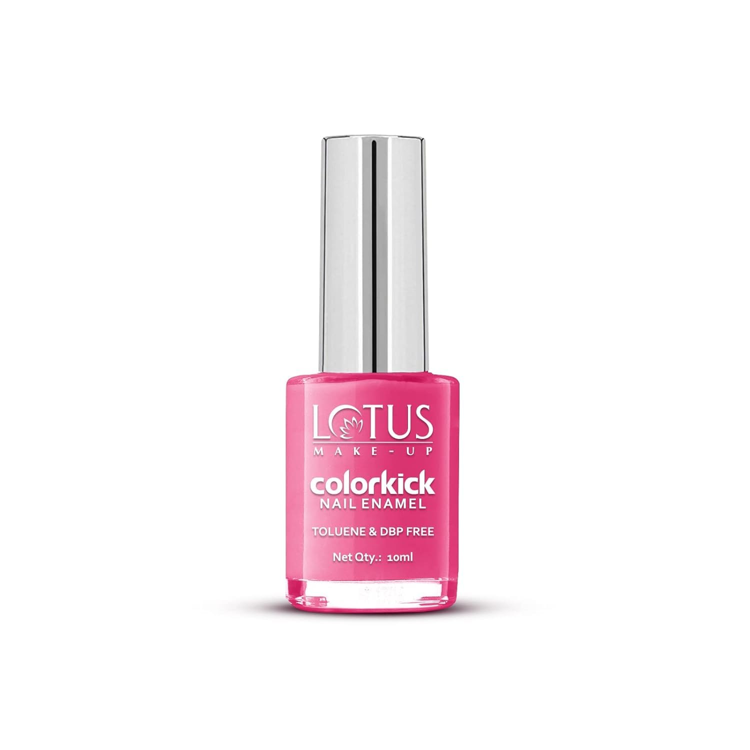 Lotus Makeup Colorkick Nail Enamel - Fuschia Drop 949 | Chip Resistant | Glossy Finish | 10ml x Pack of 2-picture-40