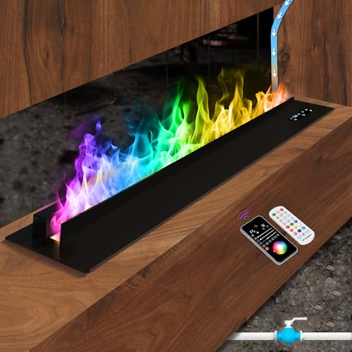 LOXYEE 70.87 inch Water Vapor Fireplace