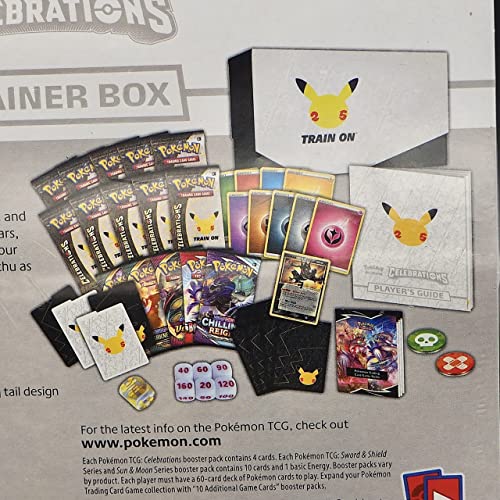 Pokémon Celebrations Top-Trainer-Box, Kartenspiel, ab 6 Jahren, für 2 Spieler, über 10 Minuten Spieldauer – Bild 6