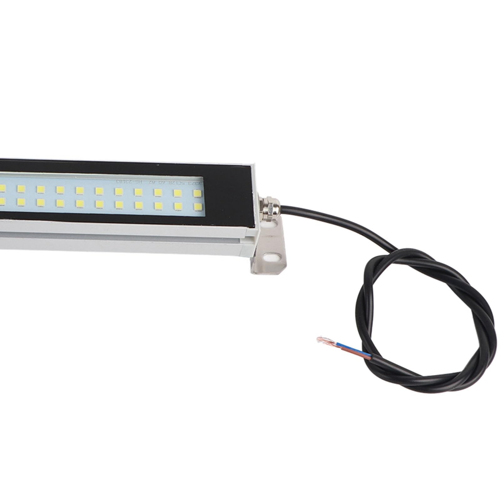 Luce di tubo industriale della macchina del LED, IP67 impermeabile a prova di esplosione 24V 36V 12W alta luminosità LED luce di lavoro con base metallica di rotazione a 360 °, Luce della macchina CNC