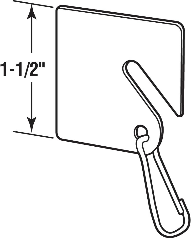Defender Security EP 4269 Plastic Write-On Key Tag With Metal Hook – Easily Identify Keys and Keep Them Organized – 1-1/2” White (Pack of 20) : Clothing, Shoes & Jewelry