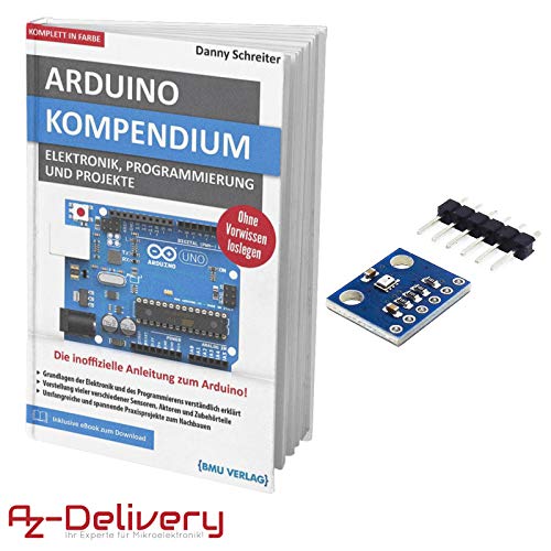 Preisvergleich Produktbild AZDelivery Großes Arduino Kompendium Buch mit gratis BMP280