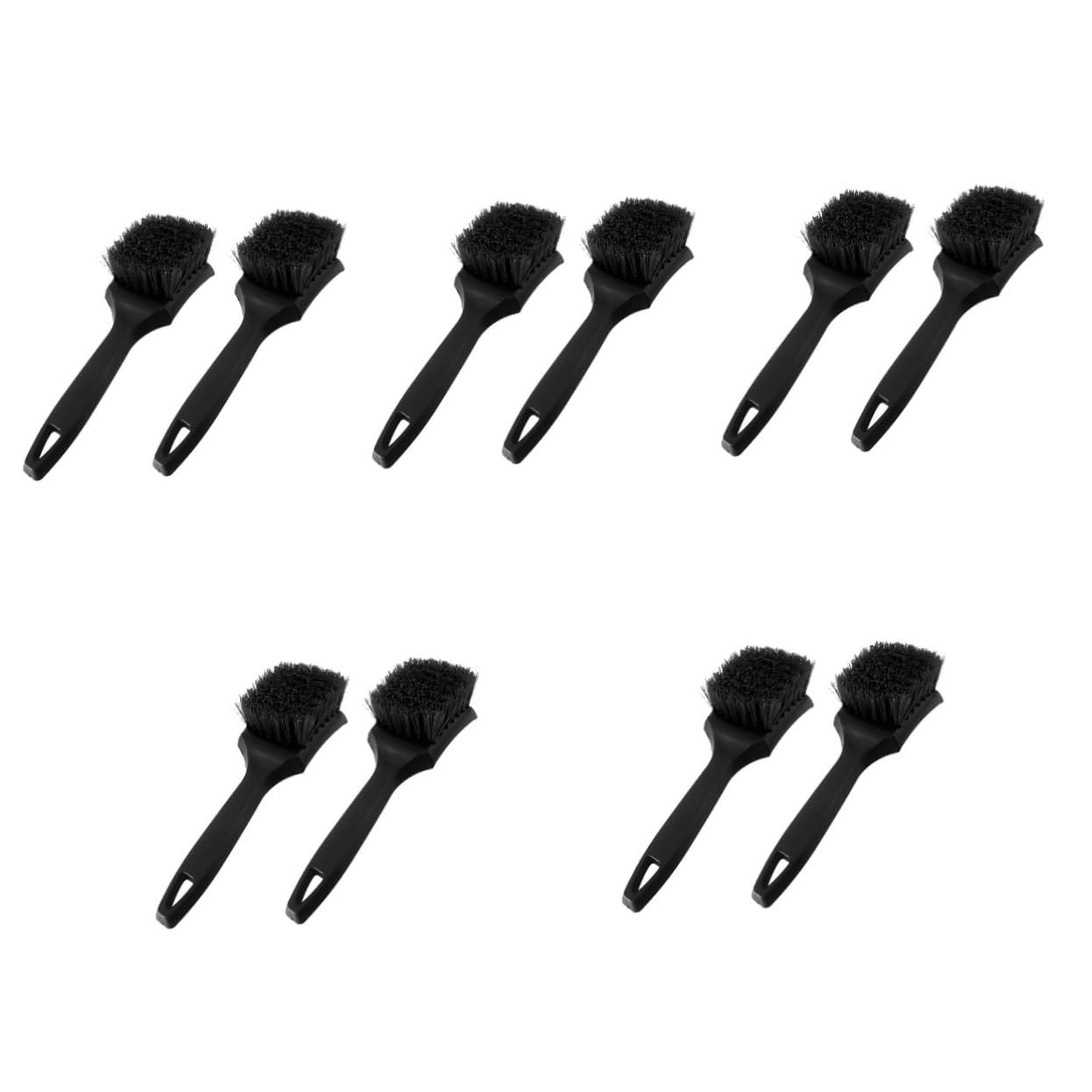 iplusmile Lot De 5 Brosses De Nettoyage pour Jantes De Voiture 2 Pièces X 5