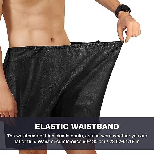 Noverlife 50PCS Disposable Men Boxer Shorts, Non Woven Male Underwear Patient for Travel Massage Individually Wrapped4