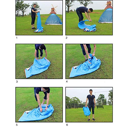 Carpa automática instantánea para 4 personas resistente al agua miniatura 6