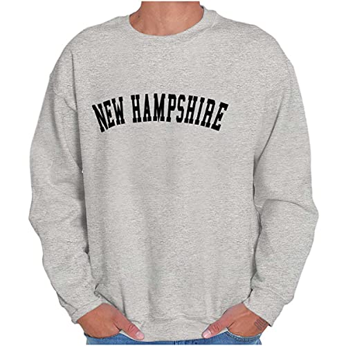 New Hampshire Simple Classic Souvenir Sweatshirt for Men or Women