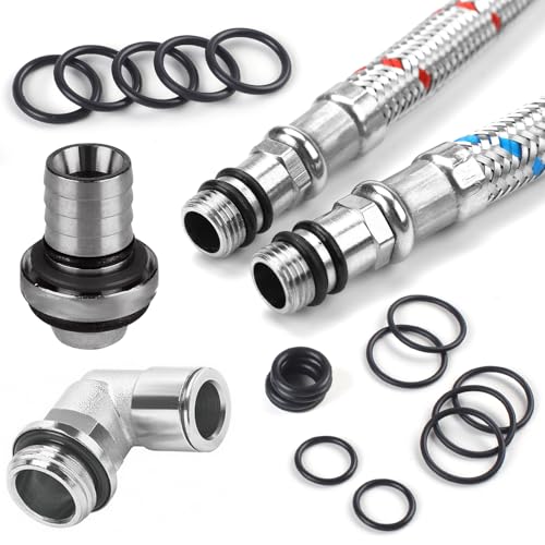 image for Romeda O Ring Kit 1050 PCS, O Ring Assortment Kit 21 Size, Metric Nitr