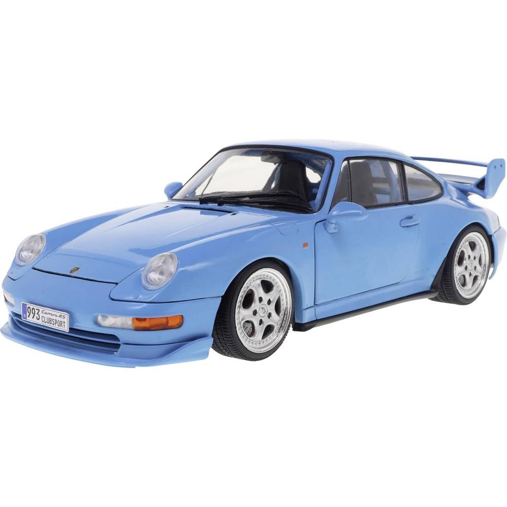 Amazon.com: SOLIDO 1:18 Porsche 911 (993) CLUBSPORT Blue 1997