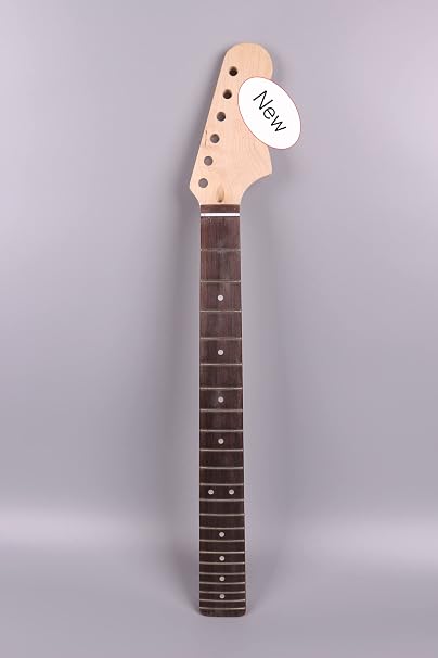 Amazon.com: Mástil de arce para guitarra de 22 trastes de 25.5 pulgadas de  palisandro con incrustaciones de lunares para guitarra de bricolaje de  doble acción (25.5 pulgadas) : Instrumentos Musicales