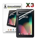 TabSuit® 3 Pack Ultra-Clear of High Definition (HD) Screen Protectors for Dragon Touch A93, KingPad K90, Astro Tab A924 and more 9'' Android Tablets