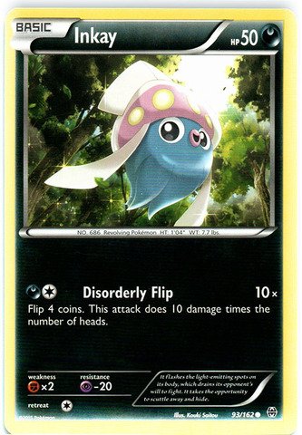 Buy Pokemon - Inkay (93/162) - XY Breakthrough Online at Low