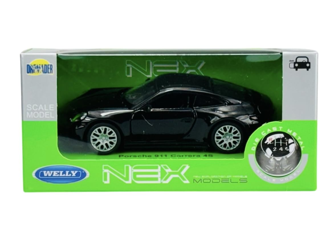 Collection Miniature Porsche Boîte Neuve Welly Porsche 911 991 Carrera S Rot Coupe AB 2011 Ca 1/43 1/36-1/46 Jouet Miniature Sportive