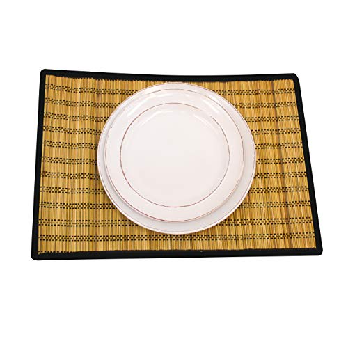 Bamboo Kitchen Table Placemat Set by Trademark Innovations (Set of 4) image 4