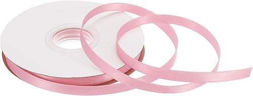 MECCANIXITY Cinta de satén de 14 de pulgada y 25 yardas, de grogrén, de seda sólida, fina para ramo de boda, para regalo del día de San Valentín, disponible en Yaxa El Salvador