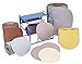 6" Coated Sanding Disc Roll, Non-Vacuum, 240 Grit, Very Fine Grade, Aluminum Oxide, 1 EA