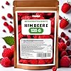 Gefriergetrocknete Himbeeren ganz Gefriergetrocknete Früchte Ohne Zusätze 100% Pur Natürliche Himbeeren Gefriergetrocknet Trockenfrüchte Beeren Getrocknete Himbeeren 125g von Foozia (125g)