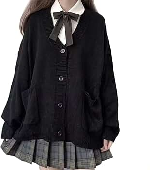 Amazon | [GUVACEE] スクールカーディガン セーター カーディガン