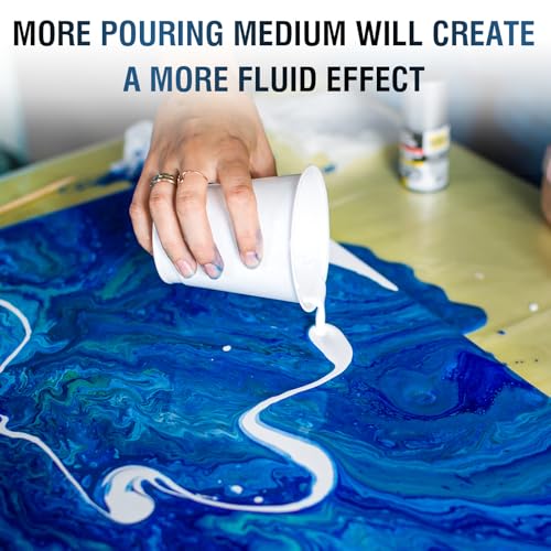 Image of Falling in Art 33.8 Oz Pouring Medium for Acrylic Paint