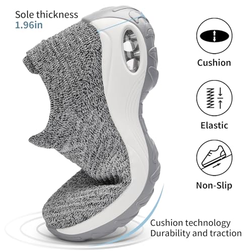 Walking-Shoes-Women-Slip-On-Sock-Sneakers-Mesh-Non-Slip-Shoes-Air-Cushion-Platform-Loafers