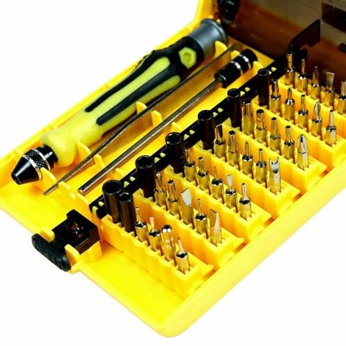 Compatible with 45 in 1 Precision Screwdriver Set Magnetic Bit Driver Kit for Canon Nikon DSLR Camera Sony Alpha Panason - Additional View