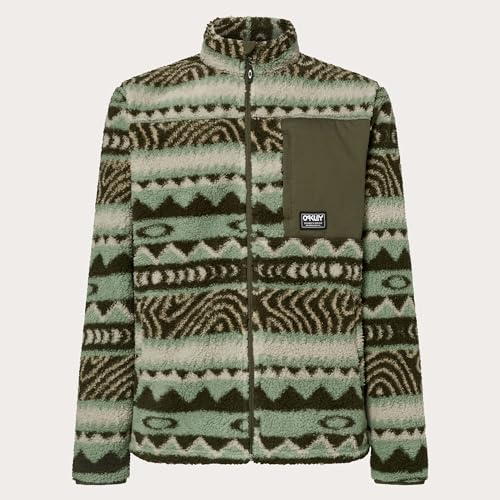 Oakley Mountain Fire Sherpa, Padrão Noruega Verde, PP