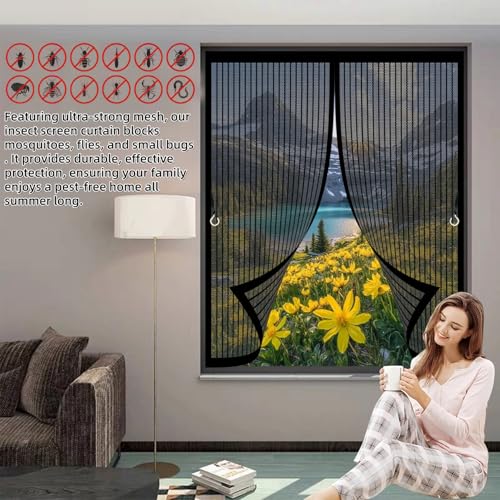 Moustiquaire fenêtre maille ultra fine haut de gamme