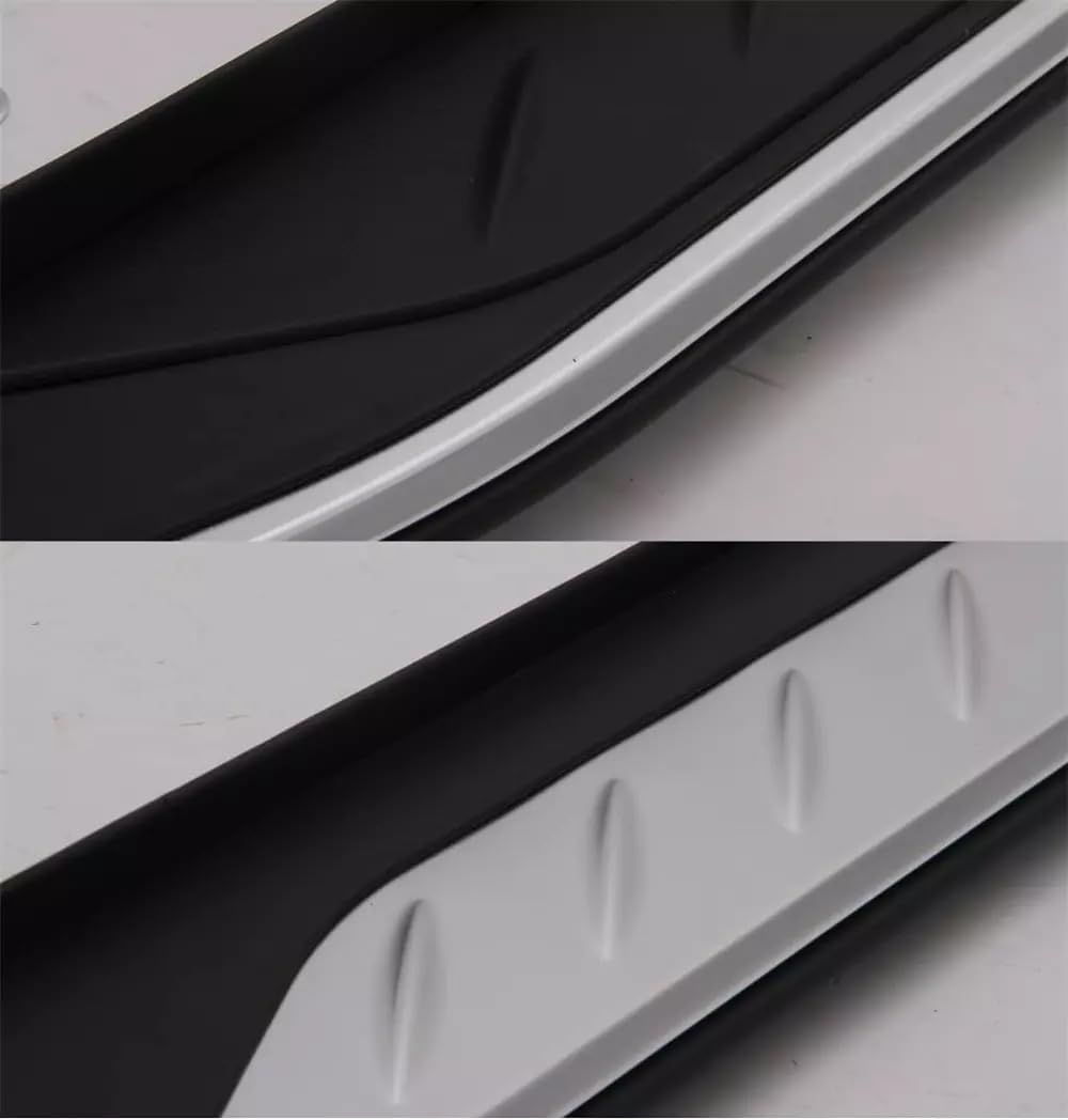 Side Steps Running Boards Fits Toyota RAV4 2019 Aluminum Nerf Bars 2PCS w/Brackets Protector