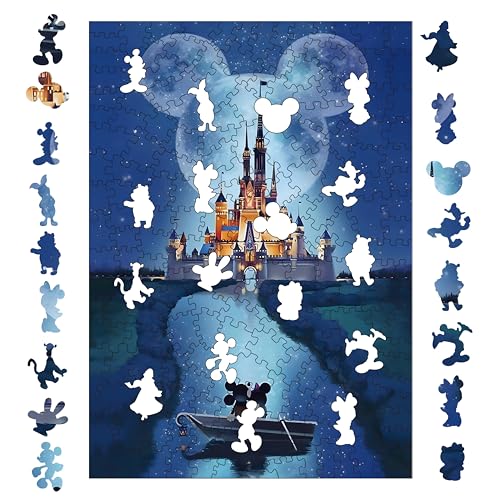 Generic B0CP5MCSQC Wooden Puzzle For Adults, 200 Piece Irregular Animal Shaped Wooden Jigsaw Puzzles thumb #1