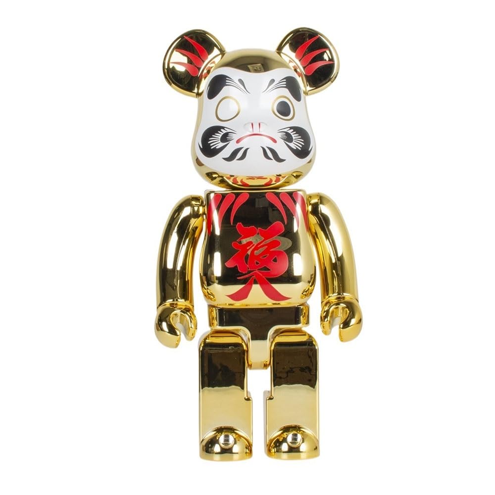 HQDFCNM Bearbrick Blocks Bear 400% 28cm Violent Bear Toy Sculpture Showcase Collection