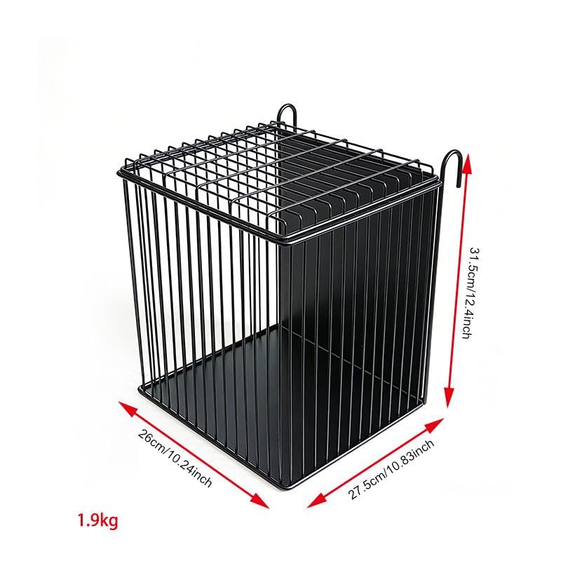 Clapier propre et ordonné grâce au panier mangeoire pour hamsters - 4
