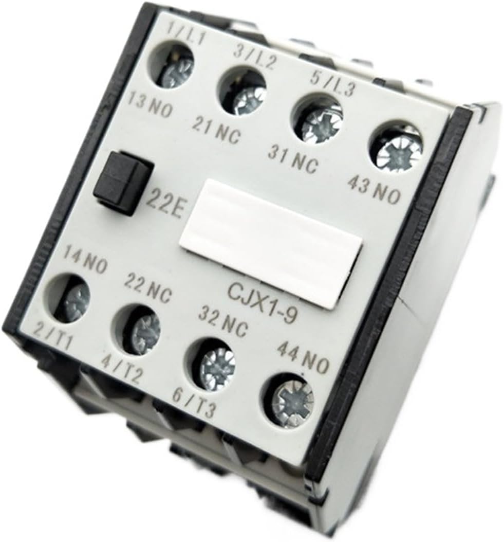 CJX1-9/22(3TB40) AC Contactor 3-Phase 3-Pole 2NC + 2NO 9A 24V 36V 110V 220V,380V Coil Voltage(24V 60W)