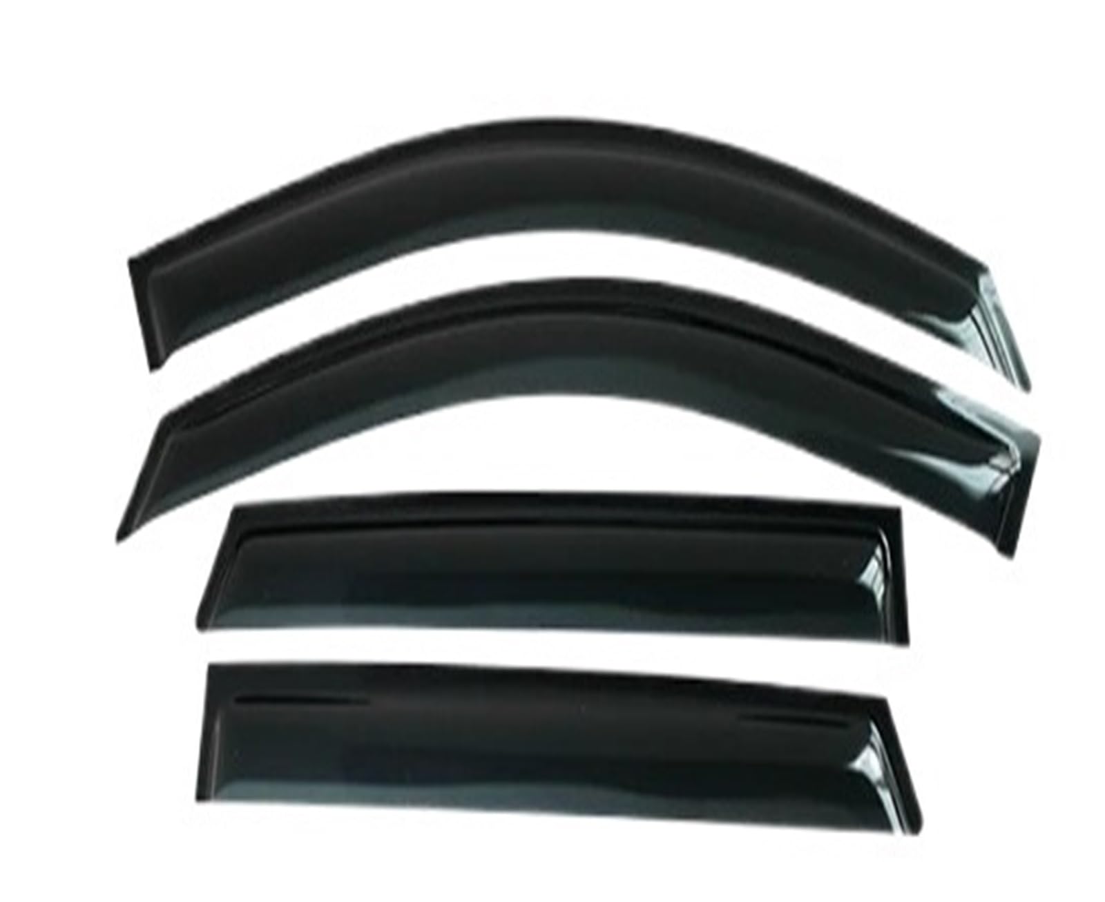 Fit For Kia Sorento 2010 2011 2012 2013 2014 Black Weathershields Door Visor Sun Rain Guard Car Window Deflectors