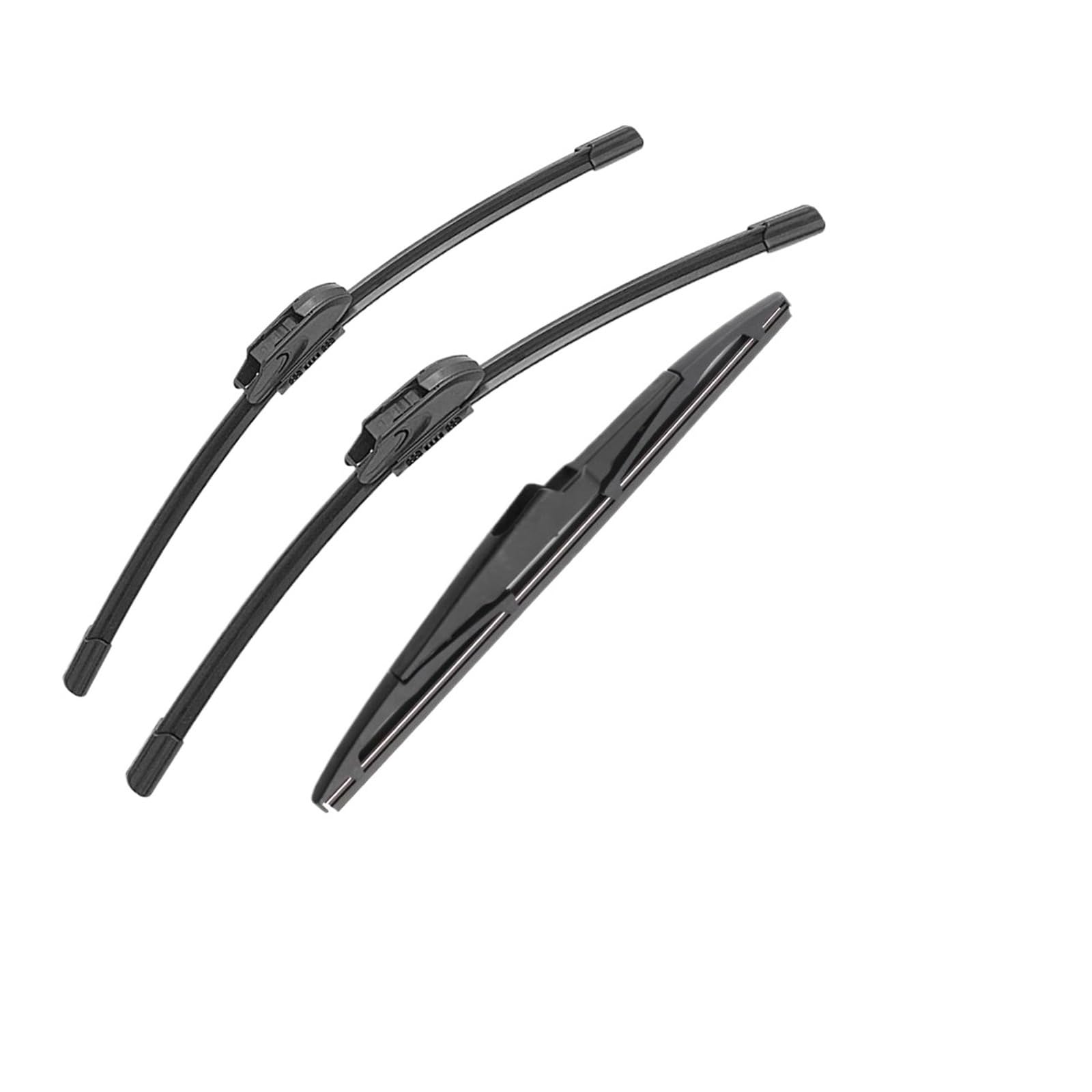 Juego Completo De 3 Escobillas Limpiaparabrisas Delanteras Y Traseras Compatibles Con Hyundai I10 MK2 2013-2018. Fácil Instalación En Segundos.(4 PCS)