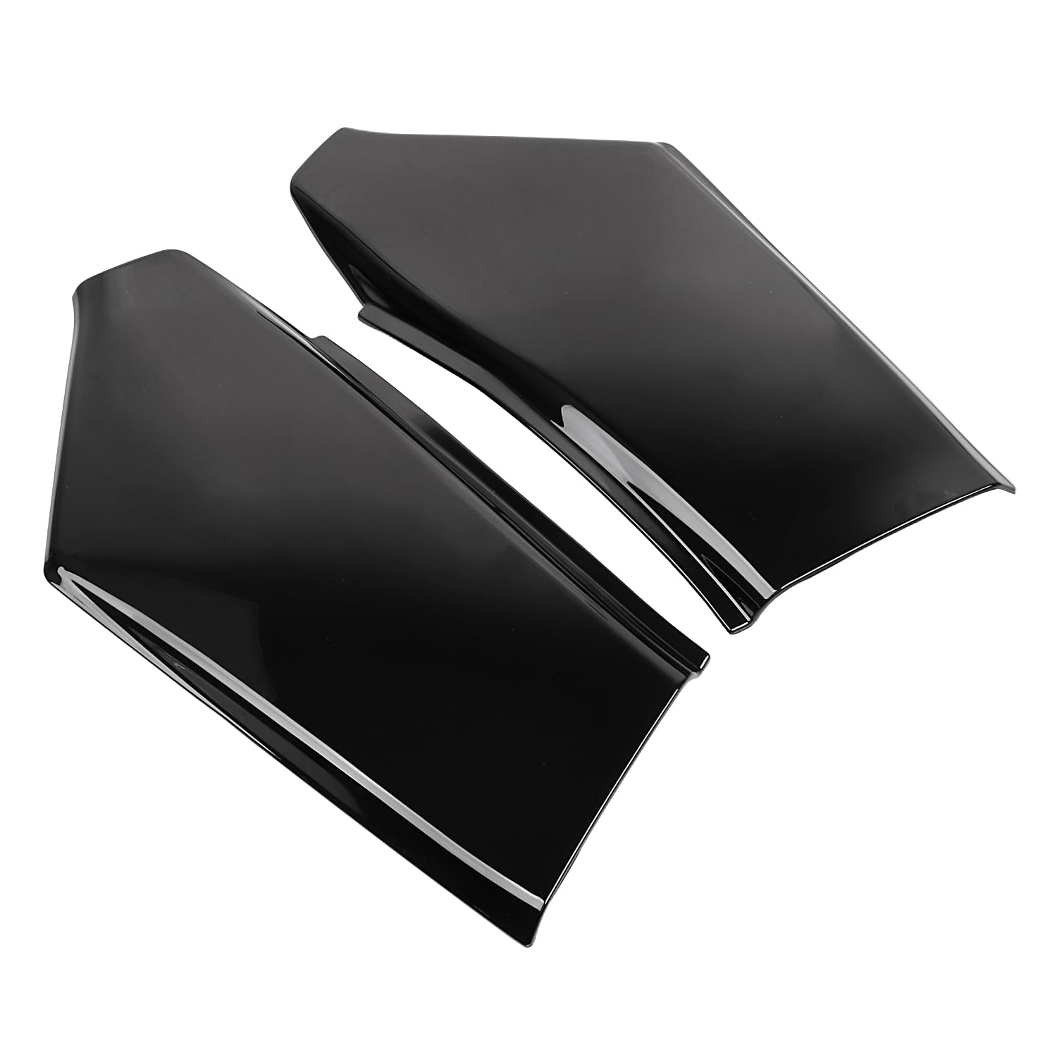 Cubierta del panel de corte lateral Negro brillante Para H-onda GL1500 Goldwing GL1500SE GL1500A 1988-2000